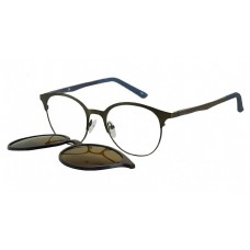 Оправа кліп-он Eyecroxx EC537MD коричневий