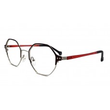 Оправа кліп-он Eyecroxx EC591MD срібно-чорний