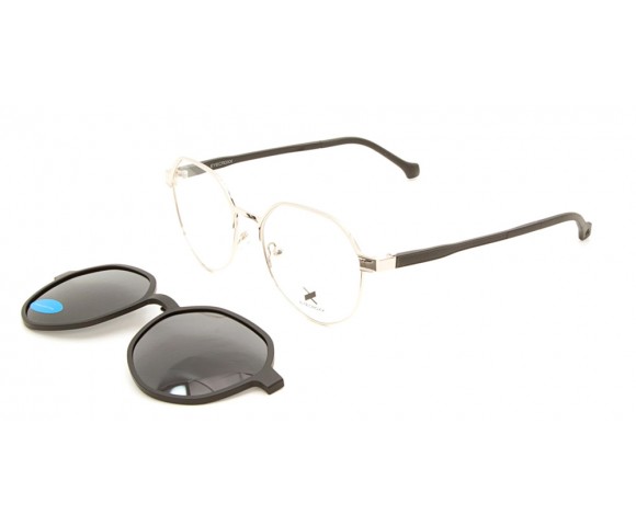 Оправа кліп-он Eyecroxx EC643MD золотистий