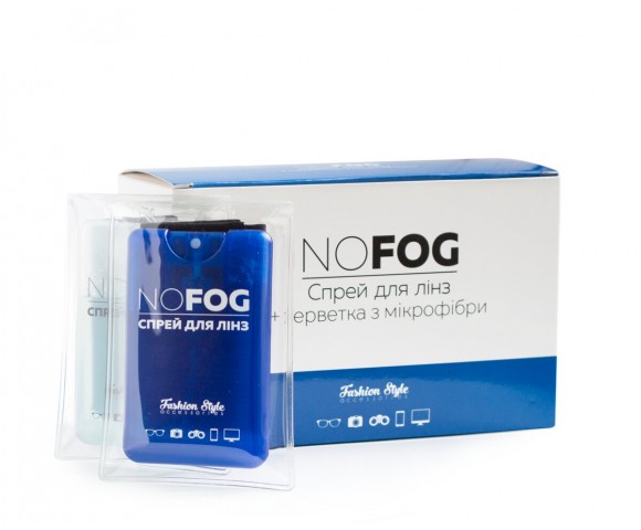 Набор спрей NO FOG 20 ml + салфетка Fashion Style S010
