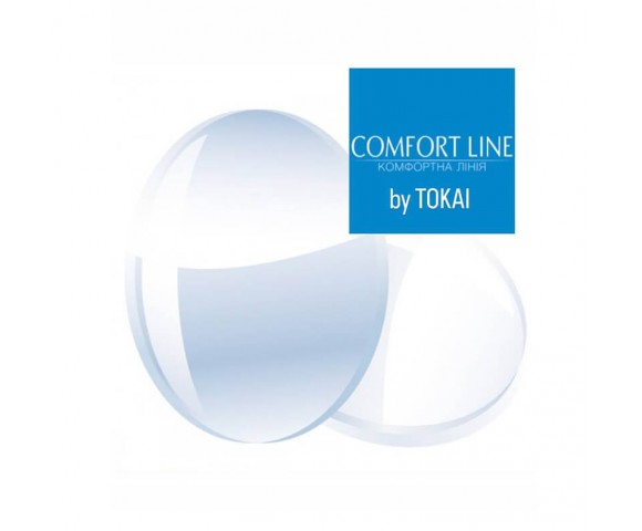 Лінзи для окулярів Comfort Line by TOKAI 1.56 Blue Cut