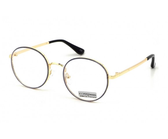 Готовые очки ПК металлические Sooper Glasses SG17204 золотой