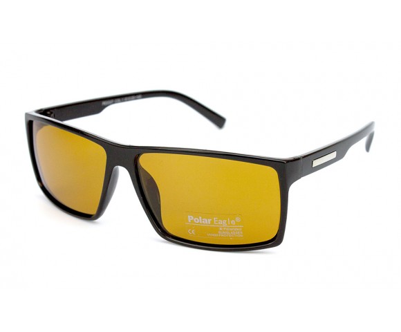 Окуляри антифара POLAR EAGLE 8307C3 polaroid світло-коричневий