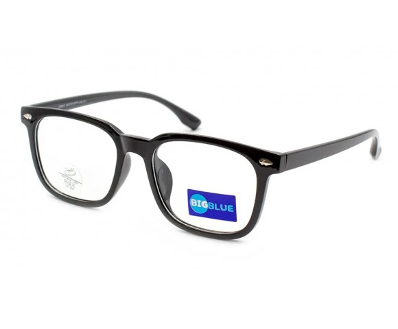 Готовые очки ПК пластиковые BIGBLUE 8041 черный