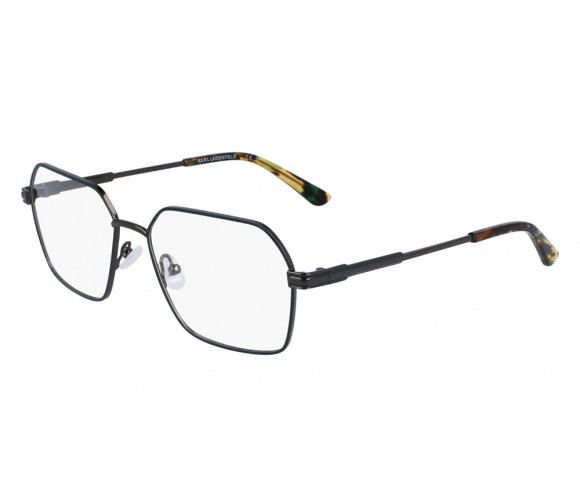 Оправа металева з футляром Karl Lagerfeld KL 349 зелений