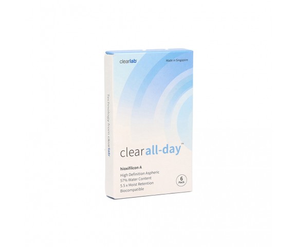 Контактные линзы Clear all-Day 6 шт.