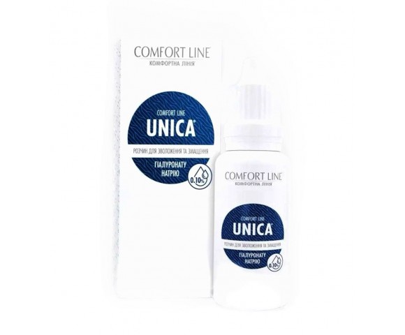 Краплі з гіалуроновою кислотою UNICA 15ml