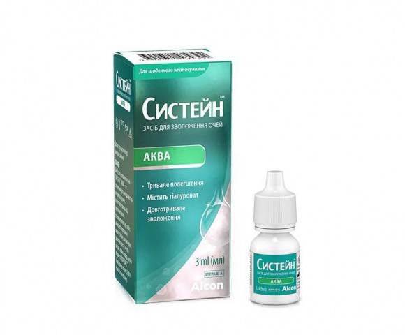 Капли для глаз Systane Aqua 3 ml