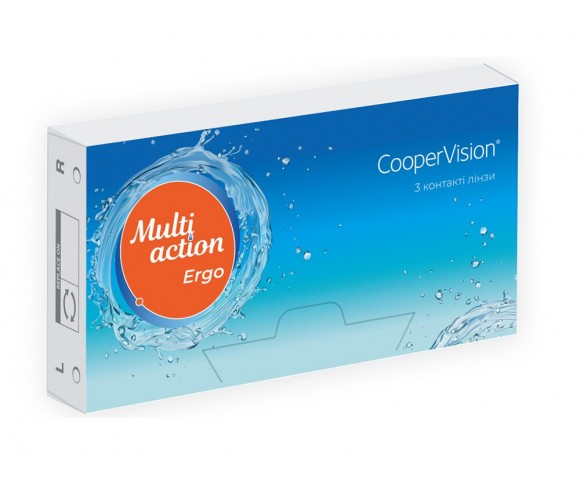 Контактні лінзи MULTI ACTION ERGO 3 шт.