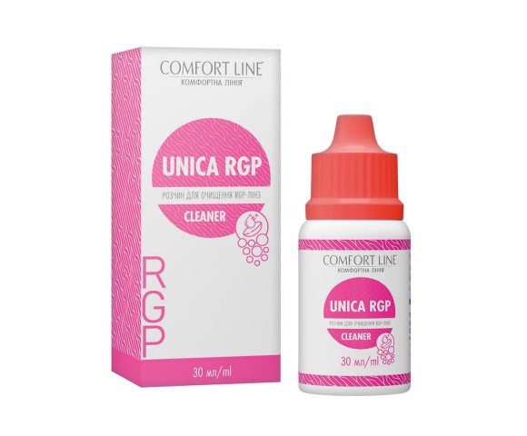Раствор для контактных линз UNICA CLEANER RGP 30 ml