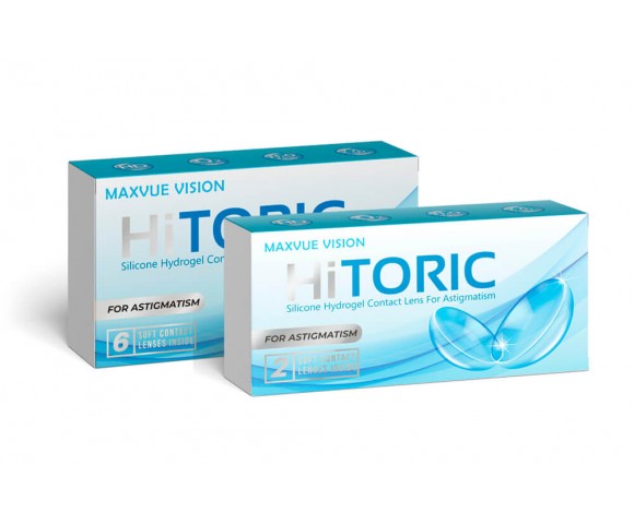 Контактні лінзи для корекції астигматизму MAXVUE® Vision HiTORIC 2 шт.