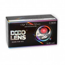 Контактні кольорові лінзи (декоративні) чорні Crazy DODO LENS® 2 шт.