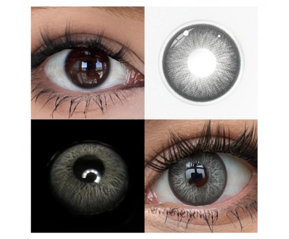Контактні кольорові лінзи сірі ELITE Lens® 2 шт.