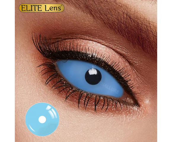 Склеральні контактні лінзи на все око 22 мм (декоративні) ELITE Lens® 2 шт.