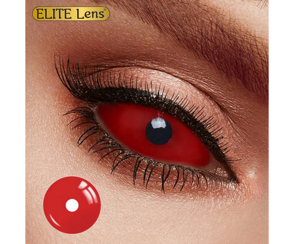 Склеральні контактні лінзи на все око 22 мм (декоративні) ELITE Lens® 2 шт.