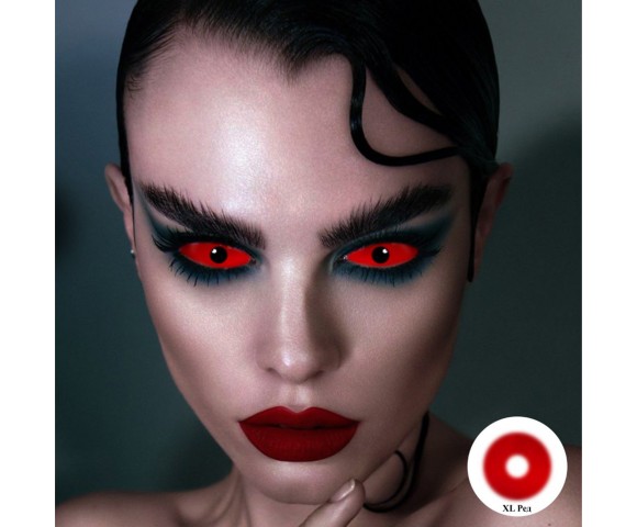 Склеральні контактні лінзи на все око 22 мм (декоративні) ELITE Lens® 2 шт.