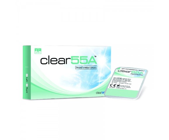 Контактні лінзи Clear 55 Aspheric 6 шт.