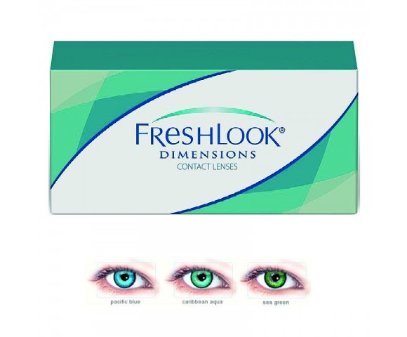 Контактні лінзи відтінкові Fresh Look Dimensions RX
