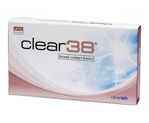 Контактні лінзи Clear 38 6 шт.
