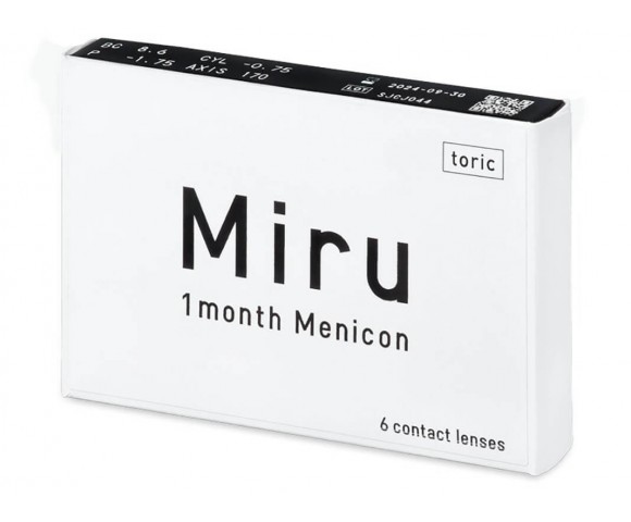 Контактные линзы MIRU 1 Month Menicon Тоric