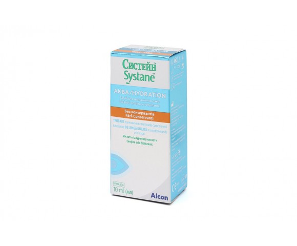 Капли глаз Alcon Systane Aqua без консервантов 10 ml