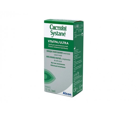 Краплі для очей Alcon Systane Ultra з консервантом 10 ml