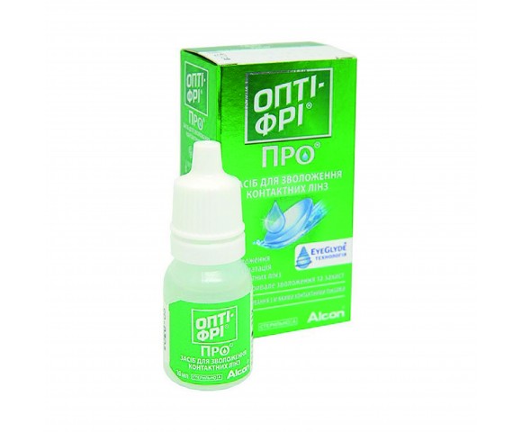 Зволожуючі краплі Opti-Free PRO Lens