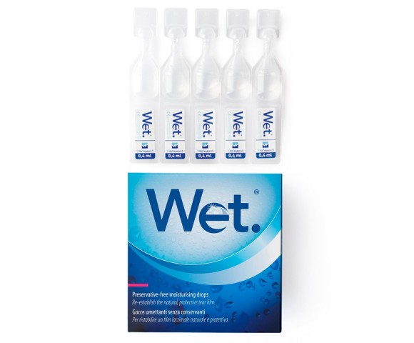 Увлажняющие капли Wet 0,4 мл