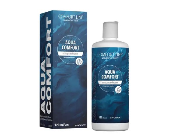 Розчин для лінз HORIEN Comfort Line Aqua Comfort 120 мл