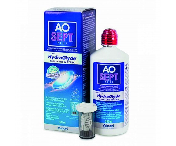 Розчин для лінз AOSept Plus HydraGlyde