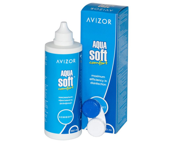 Розчин для лінз Avizor Aqua Soft 120 мл