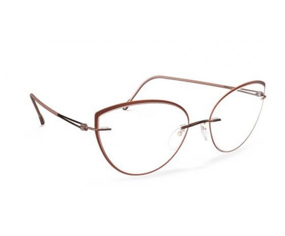 Оправа Silhouette 5566 LR Lite Spirit Accent Rings бордовый