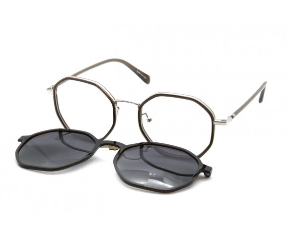 Оправа кліп-он StyleMark C1702 сріблястий