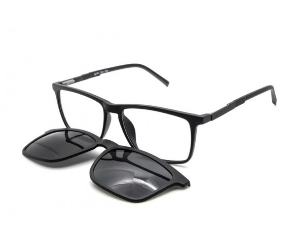 Окуляри з сонцезахисним кліпоном StyleMark С2752 чорний
