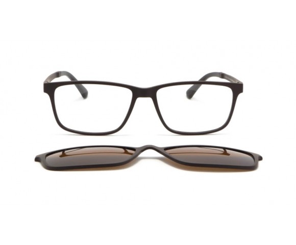 Оправа кліп-он StyleMark C2701 коричневий